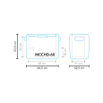 Mestic Kompressor-Kühlbox MCCHD-60, 12/24V, 56 L