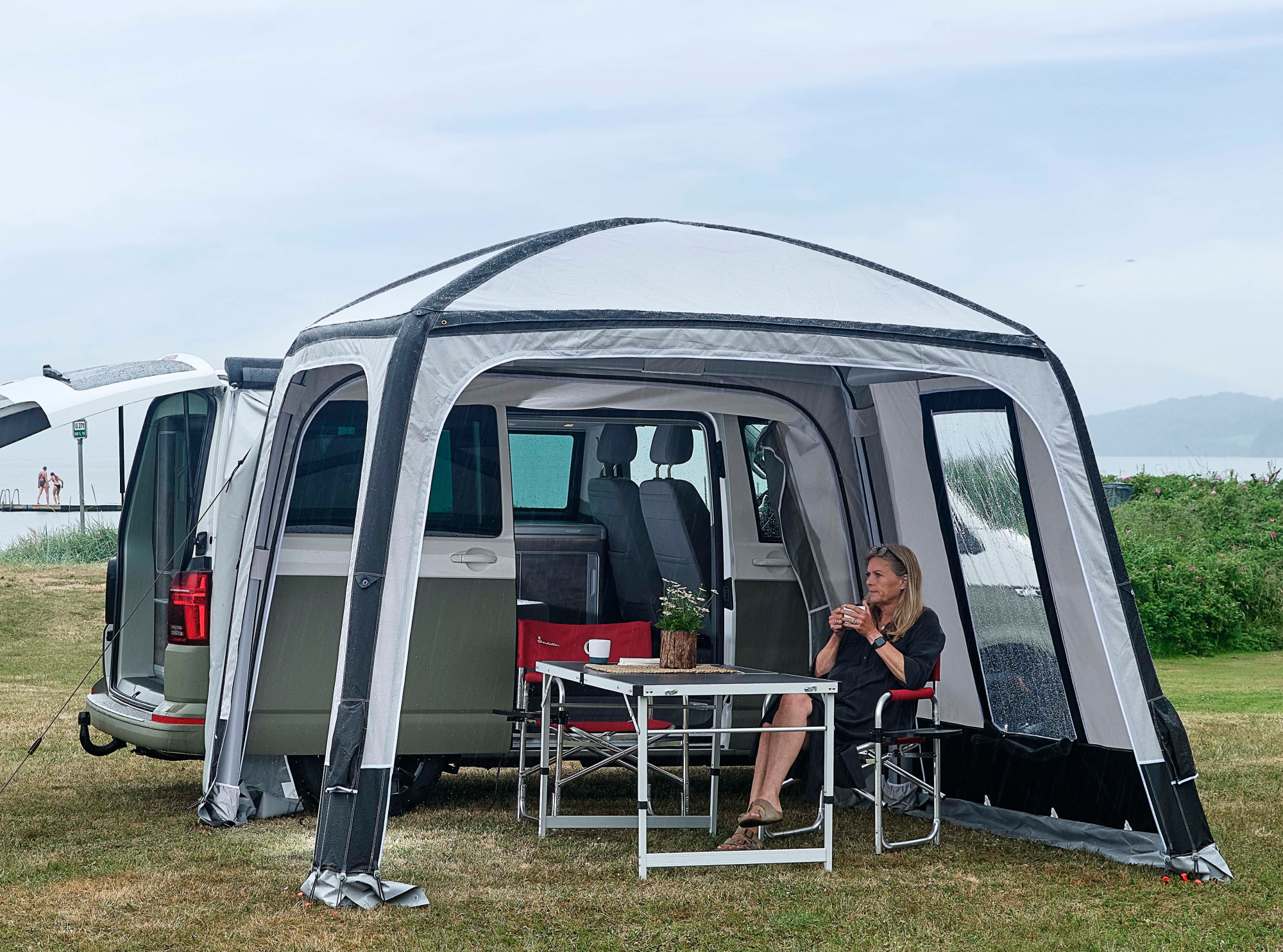 Auto-Vorzelt Camping-Camping-Zelt für Autos Tragbares Auto-Vordach-Wohnmobil-Anhänger  Sonnenschutz für SUVs Mpv Travelling Camping Beach