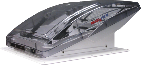 Maxxair MaxxFan Deluxe, 12 V-Dachlüftungsanlage, transparente Haube