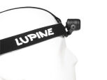 Lupine Piko Stirnlampe, Akku: 25 Wh/3.5 Ah SmartCore, mit Bluetooth, Stirnband: Schwarz