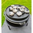 Origin Outdoors Feuertopf Dutch Oven, Gusseisen, 3,8L (Gr.4,5)